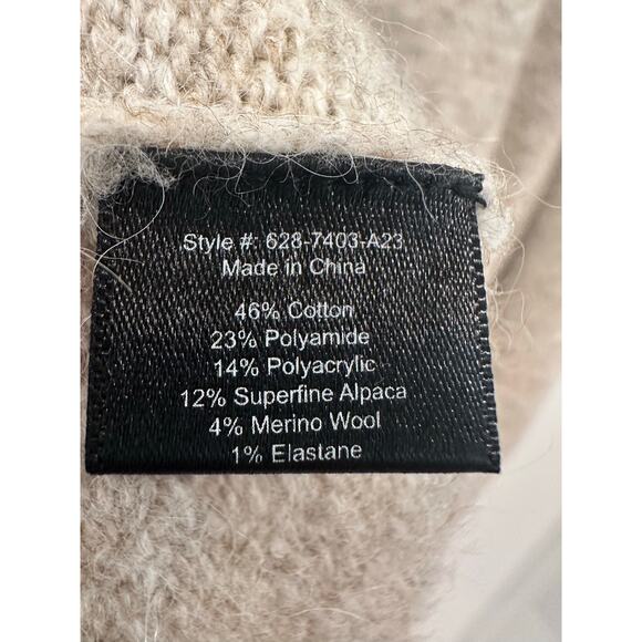 Jenni Kayne Wool/Alpaca/Poly Blend Sweater Size S - Picture 6 of 6